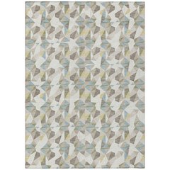 Machine Washable Indoor/Outdoor Chantille ACN2636 Ivory 2'6" x 3'10" Rug