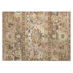Machine Washable Indoor/Outdoor Chantille ACN2638 Gold 1'8" x 2'6" Rug