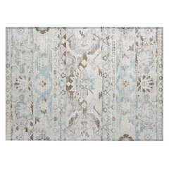 Machine Washable Indoor/Outdoor Chantille ACN2638 Ivory 1'8" x 2'6" Rug