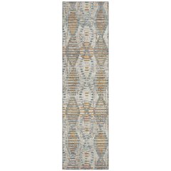 Machine Washable Indoor/Outdoor Chantille ACN2640 Ivory 2'3" x 7'6" Runner Rug