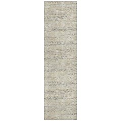 Machine Washable Indoor/Outdoor Chantille ACN2641 Ivory 2'3" x 7'6" Runner Rug