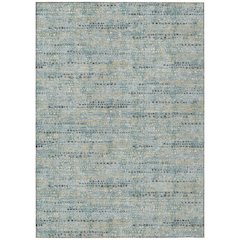 Machine Washable Indoor/Outdoor Chantille ACN2641 Teal 2'6" x 3'10" Rug