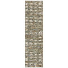 Machine Washable Indoor/Outdoor Chantille ACN2642 Brown 2'3" x 7'6" Runner Rug