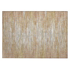 Machine Washable Indoor/Outdoor Chantille ACN2642 Orange 1'8" x 2'6" Rug