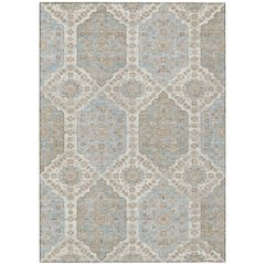 Machine Washable Indoor/Outdoor Chantille ACN2643 Ivory 2'6" x 3'10" Rug