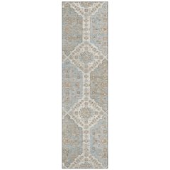 Machine Washable Indoor/Outdoor Chantille ACN2643 Ivory 2'3" x 7'6" Runner Rug
