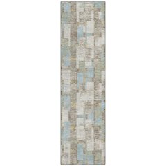 Machine Washable Indoor/Outdoor Chantille ACN2644 Ivory 2'3" x 7'6" Runner Rug