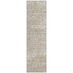 Machine Washable Indoor/Outdoor Chantille ACN2645 Ivory 2'3" x 7'6" Runner Rug