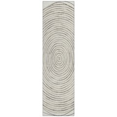 Machine Washable Indoor/Outdoor Chantille ACN2647 Ivory 2'3" x 7'6" Runner Rug