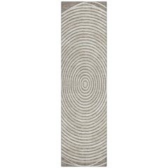 Machine Washable Indoor/Outdoor Chantille ACN2647 Brown 2'3" x 7'6" Runner Rug