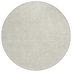 Machine Washable Indoor/Outdoor Chantille ACN2648 Brown 8' x 8' Round Rug