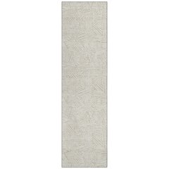 Machine Washable Indoor/Outdoor Chantille ACN2648 Brown 2'3" x 7'6" Runner Rug