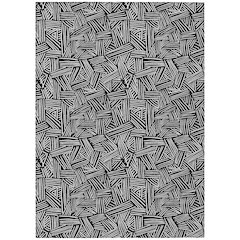 Machine Washable Indoor/Outdoor Chantille ACN2648 Black 2'6" x 3'10" Rug