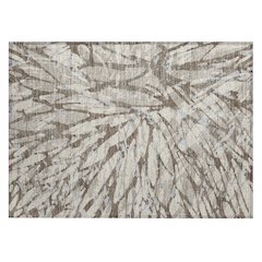 Machine Washable Indoor/Outdoor Chantille ACN2651 Brown 1'8" x 2'6" Rug