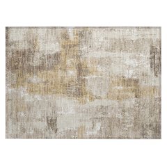 Machine Washable Indoor/Outdoor Chantille ACN2655 Brown 1'8" x 2'6" Rug