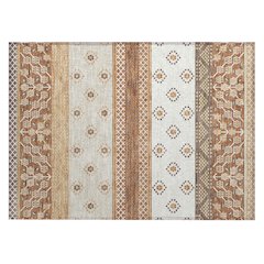Machine Washable Indoor/Outdoor Chantille ACN2662 Orange 1'8" x 2'6" Rug