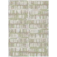 Machine Washable Indoor/Outdoor Chantille ACN2663 Green 2'6" x 3'10" Rug