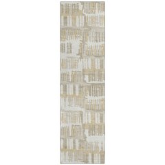 Machine Washable Indoor/Outdoor Chantille ACN2663 Ivory 2'3" x 7'6" Runner Rug