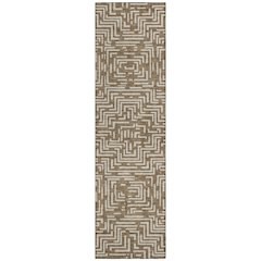 Machine Washable Indoor/Outdoor Chantille ACN2664 Brown 2'3" x 7'6" Runner Rug