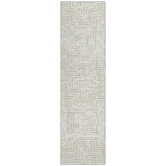 Machine Washable Indoor/Outdoor Chantille ACN2664 Ivory 2'3" x 7'6" Runner Rug
