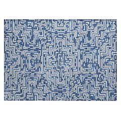 Machine Washable Indoor/Outdoor Chantille ACN2664 Blue 1'8" x 2'6" Rug