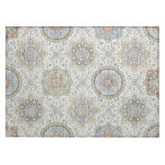 Machine Washable Indoor/Outdoor Chantille ACN2667 Ivory 1'8" x 2'6" Rug