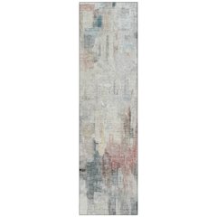Machine Washable Indoor/Outdoor Chantille ACN2668 Ivory 2'3" x 7'6" Runner Rug