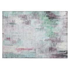 Machine Washable Indoor/Outdoor Chantille ACN2668 Blue 1'8" x 2'6" Rug