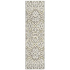 Machine Washable Indoor/Outdoor Chantille ACN2669 Ivory 2'3" x 7'6" Runner Rug