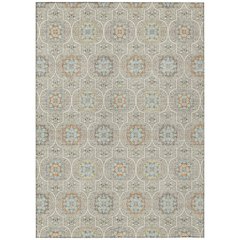 Machine Washable Indoor/Outdoor Chantille ACN2670 Brown 2'6" x 3'10" Rug