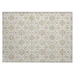 Machine Washable Indoor/Outdoor Chantille ACN2670 Ivory 1'8" x 2'6" Rug