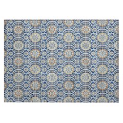 Machine Washable Indoor/Outdoor Chantille ACN2670 Blue 1'8" x 2'6" Rug