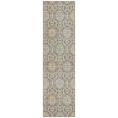 Machine Washable Indoor/Outdoor Chantille ACN2670 Brown 2'3" x 7'6" Runner Rug