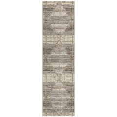Machine Washable Indoor/Outdoor Chantille ACN2671 Brown 2'3" x 7'6" Runner Rug