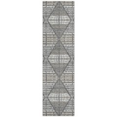 Machine Washable Indoor/Outdoor Chantille ACN2672 Gray 2'3" x 7'6" Runner Rug