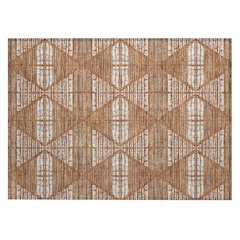 Machine Washable Indoor/Outdoor Chantille ACN2672 Orange 1'8" x 2'6" Rug