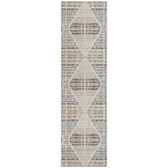 Machine Washable Indoor/Outdoor Chantille ACN2672 Ivory 2'3" x 7'6" Runner Rug