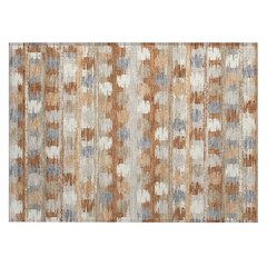 Machine Washable Indoor/Outdoor Chantille ACN2673 Orange 1'8" x 2'6" Rug
