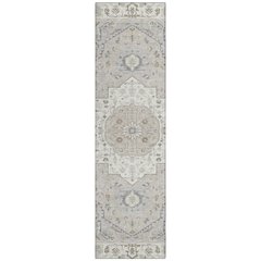 Machine Washable Indoor/Outdoor Chantille ACN2674 Ivory 2'3" x 7'6" Runner Rug