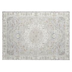 Machine Washable Indoor/Outdoor Chantille ACN2674 Ivory 1'8" x 2'6" Rug