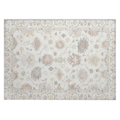 Machine Washable Indoor/Outdoor Chantille ACN2675 Ivory 1'8" x 2'6" Rug