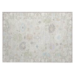 Machine Washable Indoor/Outdoor Chantille ACN2675 Ivory 1'8" x 2'6" Rug