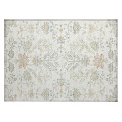 Machine Washable Indoor/Outdoor Chantille ACN2676 Ivory 1'8" x 2'6" Rug