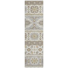 Machine Washable Indoor/Outdoor Chantille ACN2677 Ivory 2'3" x 7'6" Runner Rug