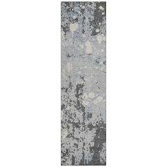 Machine Washable Indoor/Outdoor Chantille ACN2679 Gray 2'3" x 7'6" Runner Rug
