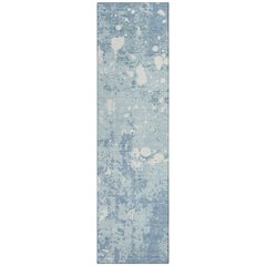 Machine Washable Indoor/Outdoor Chantille ACN2679 Blue 2'3" x 7'6" Runner Rug