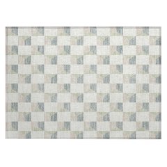 Machine Washable Indoor/Outdoor Chantille ACN2680 Green 1'8" x 2'6" Rug