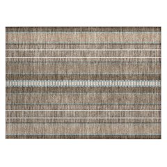 Machine Washable Indoor/Outdoor Chantille ACN2681 Brown 1'8" x 2'6" Rug