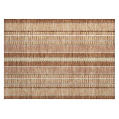 Machine Washable Indoor/Outdoor Chantille ACN2681 Orange 1'8" x 2'6" Rug