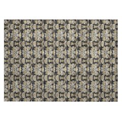 Machine Washable Indoor/Outdoor Chantille ACN2682 Black 1'8" x 2'6" Rug